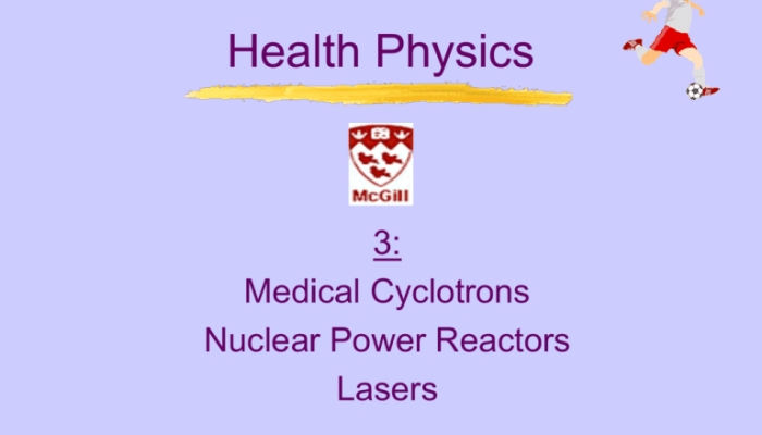 What are the differences between cyclotrons and reactors?