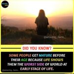 What did you learn before most people your age?
