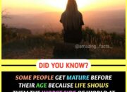 What did you learn before most people your age?