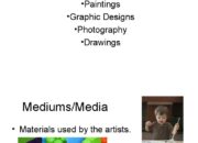 What are the characteristics of 2-dimensional art?