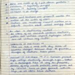 What is the area of science that studies atoms?