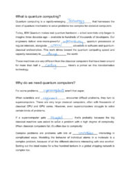 What are some hot topics in quantum computing research?