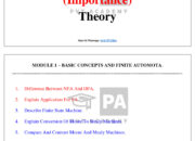 A Compilation of Lecture Notes in Theoretical Computer Science?