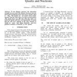 What is the strong force between quarks?