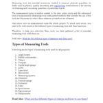 What is the meaning of measuring tools?