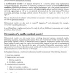 Is a mathematical model simply an equation?