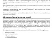 Is a mathematical model simply an equation?