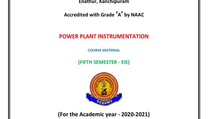 What is the role of instrumentation in thermal power plants?