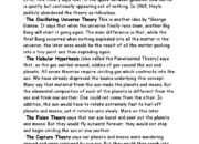 How to make your own theory about the origin of the universe?