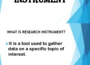 How to select the best research instrument?
