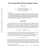 Casimir Force for Life: Quantum Vacuum Gets a Purpose