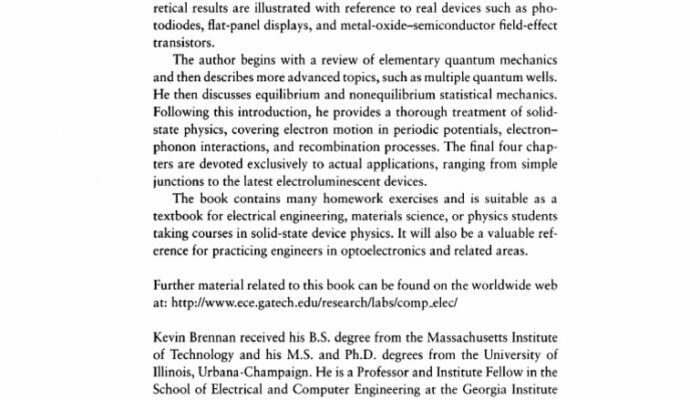 Which semiconductors have applications as optical devices?