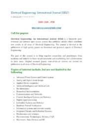 What are the best electrical engineering journals?