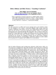 Experts Only? Rethinking Scientific Elitism in a Collaborative Era