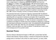 What is quantum computing’s role and origin?
