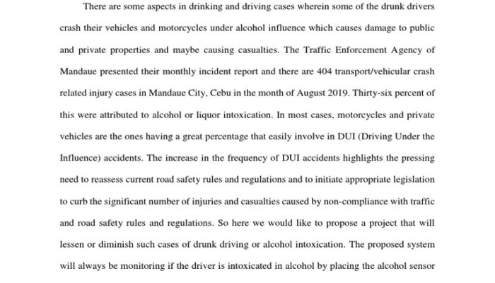 Fibre Optics to Detect Drunk Drivers