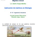 ¿Para qué se utilizan matrices en Química?