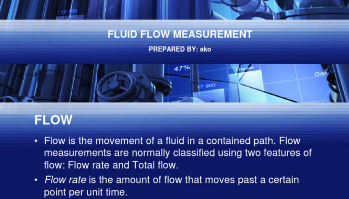 What is the importance of flow measurement in fluid?