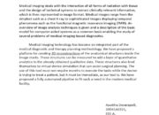 What are some innovative medical imaging techniques?