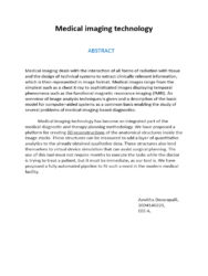 What are some innovative medical imaging techniques?