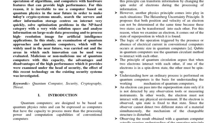 How will quantum computing impact IT security?