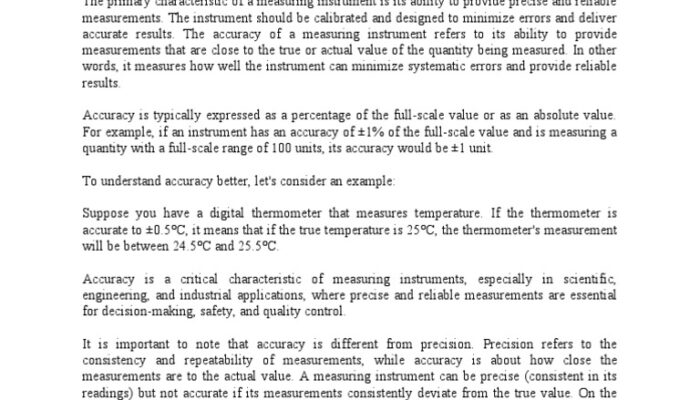 What are the basic measuring instruments?