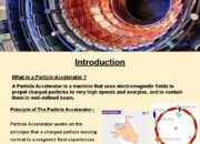 What happens to particles in particle accelerators?
