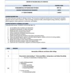How much physics is required for a radiology course?