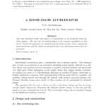 How to build a particle accelerator?