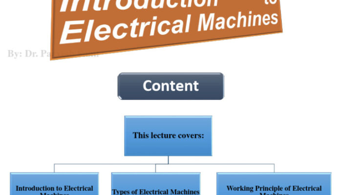 From where should I begin studying ‘electrical machines’?