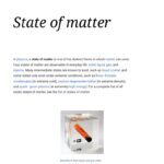 What is 7th state of matter?