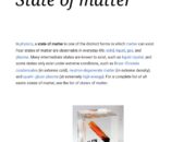What is the newly-discovered state of matter?