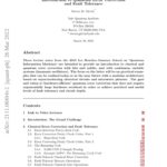 What is quantum error correction?