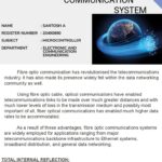 What are the major applications of optical fibers?