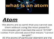 Are atom