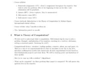 What is theoretical computation?