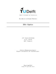 What are some of the best books to start learning optics?