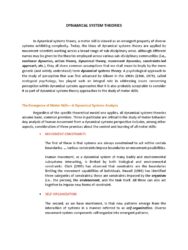 How Useful Is Dynamical Systems Theory in Systems Biology?