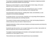 Is the importance of environmental sustainability overstated?