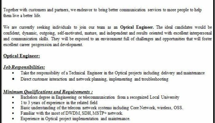 What is a typical day like for an optical engineer?