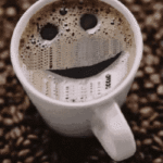 Caf Society Goes Scientific: Coffee Conversation and Quantum Theory