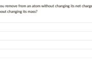 What is the particle easiest to remove from an atom?