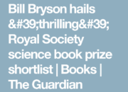 Bill Bryson Bags the Book Prize: Science Meets Storytelling with a Smile