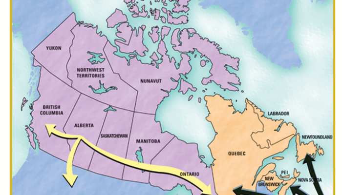 How often do U.S. states import electricity from Canada?