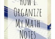 How to take mathematics notes like an MIT graduate?