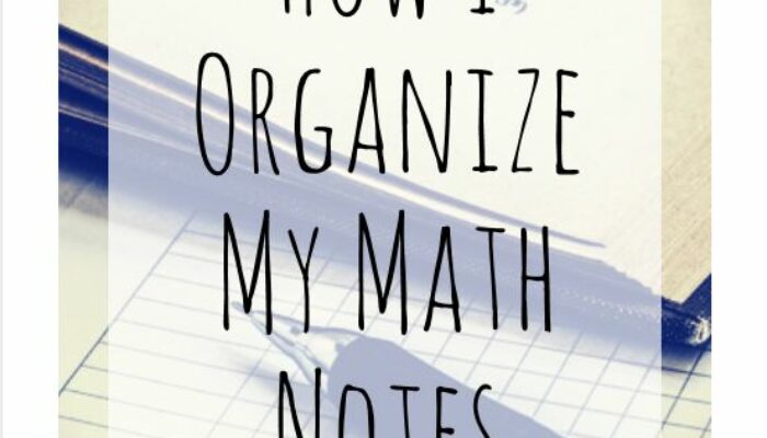 How to take mathematics notes like an MIT graduate?