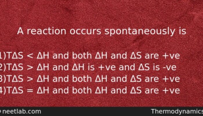 Does a nuclear reaction take place spontaneously?