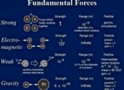How were the details of the strong force determined?