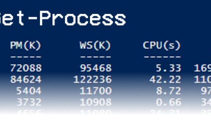 How to get process and use information?