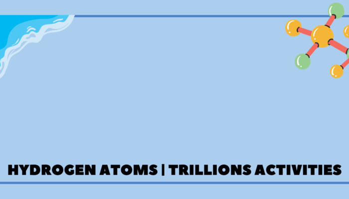 How long is a billion hydrogen atoms?